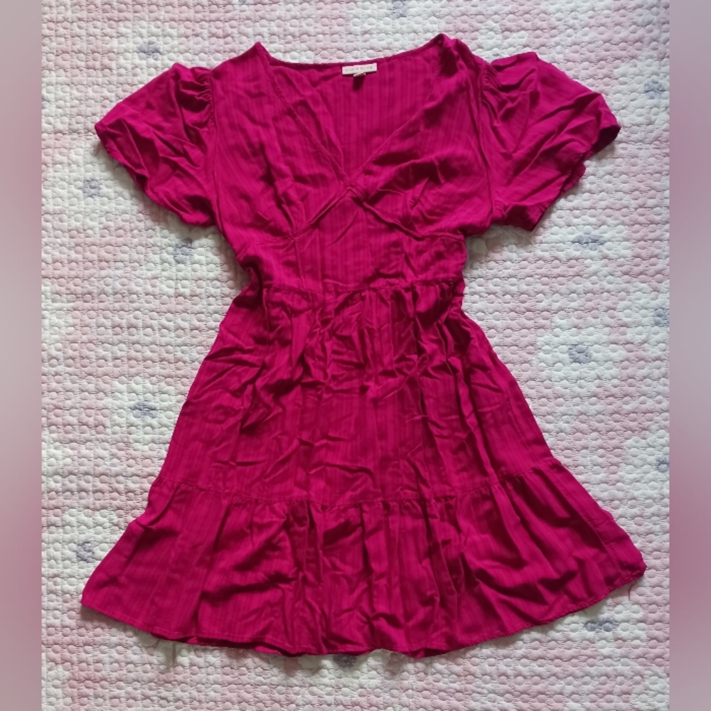 Knox Rose Medium Fuscia Midi Dress